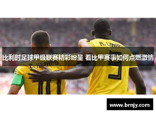 比利时足球甲级联赛精彩纷呈 看比甲赛事如何点燃激情